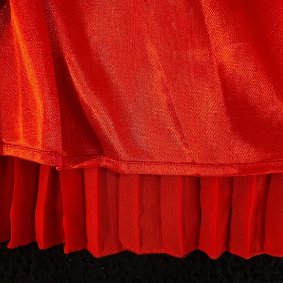 NWT Rachel Zoe Womens Pleated Skirt Size XL 100% Polyester Pull On Elastic Waist - Picture 11 of 12